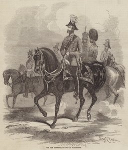The New Commander-in-Chief at Aldershott by B. Clayton